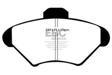 Load image into Gallery viewer, EBC 94-98 Ford Mustang 3.8 Bluestuff Front Brake Pads
