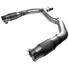 Load image into Gallery viewer, Kooks 98-02 F Body LS1 5.7L 3in GREEN Cat SS Y-Pipe SS (To OEM Conn.) Kooks HDR Req
