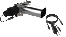 Load image into Gallery viewer, QTP Bolt-On QTEC Low Profile Oval Electric Cutout Valve
