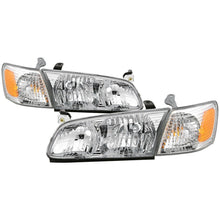 Load image into Gallery viewer, xTune 00-01 Toyota Camry 4pc OEM Style Headlights w/Corner Lights - Chrome (HD-JH-TCAM00-SET-C)
