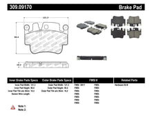 Load image into Gallery viewer, StopTech Performance 00-07 Porsche Boxster S / 06-07 Cayman / 99-05 911 Carrera Front Brake Pads
