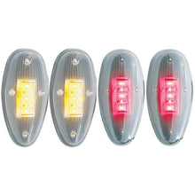 Load image into Gallery viewer, ANZO 1999-2014 Chevrolet Silverado 3500 LED Fender Light Kit Clear 2pc Amber / 2pc Red
