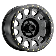 Load image into Gallery viewer, Method MR305 NV 20x9 +18mm Offset 5x5.5 108mm CB Matte Black Wheel
