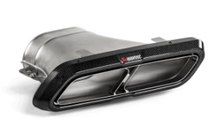 Load image into Gallery viewer, Akrapovic 2018 Mercedes Benz E63 (W213) Evolution Tail Pipe Set (High Gloss Carbon)
