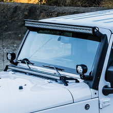 Load image into Gallery viewer, Westin/Snyper 07-17 Jeep Wrangler Snyper Pillar LED Light Mount - Textured Black
