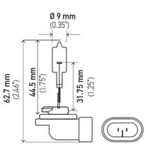 Load image into Gallery viewer, Hella Bulb 886 12V 50W Pgj13 T325
