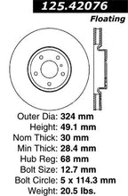 Load image into Gallery viewer, Stoptech 6/02-08 350z/ 8/02-04 G35 w/ Brembo Front CRYO-STOP Rotors
