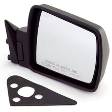 Load image into Gallery viewer, Omix Blk Manual Right Side Mirror 84-96 Cherokee (XJ)
