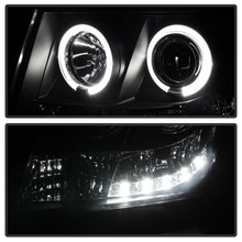 Load image into Gallery viewer, Spyder Chevy Suburban 1500 07-14 Projector Headlights LED Halo LED Blk Smke PRO-YD-CSUB07-HL-BSM
