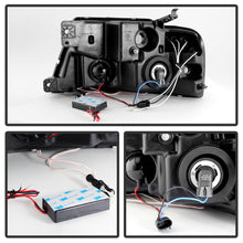 Load image into Gallery viewer, Spyder Ford F150 04-08 Projector Headlights Version 2 CCFL Halo LED Blk PRO-YD-FF15004-CCFL-G2-BK
