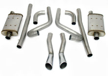 Load image into Gallery viewer, JBA 65-66 Ford Mustang 260-428 409SS Dual Through Rear Valance Header Back Exhaust
