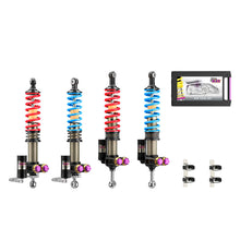 Load image into Gallery viewer, KW 04-05 Porsche Carrera GT Special Edition V5 Coilover Kit W/ Red &amp; Blue Springs
