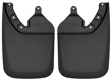 Load image into Gallery viewer, Husky Liners 2016 Toyota Tacoma w/ OE Fender Flares Custom Molded Rear Mud Guards - Black

