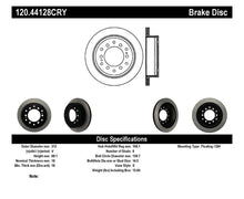 Load image into Gallery viewer, Stoptech 03-09 Toyota 4Runner / 05-14 Toyota FJ Cruiser Rear Performance Cryo Brake Rotor

