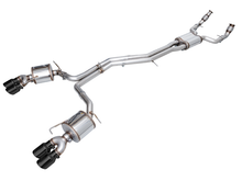 Load image into Gallery viewer, AWE Tuning 19-23 Audi C8 S6/S7 2.9T V6 AWD Touring Edition Exhaust - Diamond Black Tips
