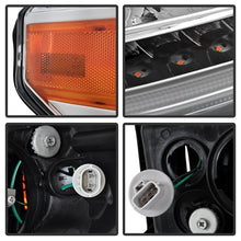 Load image into Gallery viewer, xTune 14-17 Toyota Tundra DRL LED Light Bar Projector Headlights - Chrome (PRO-JH-TTU14-LB-C)
