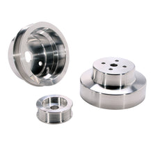 Load image into Gallery viewer, BBK 88-95 GM Truck 4.3 5.0 5.7 Underdrive Pulley Kit - Lightweight CNC Billet Aluminum (3pc)
