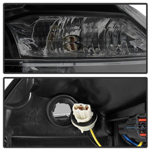Load image into Gallery viewer, xTune 13-15 Nissan Sentra DRL LED Light Bar Proj Halogen Headlights - Blk Smoke (PRO-JH-NS13-LB-BSM)
