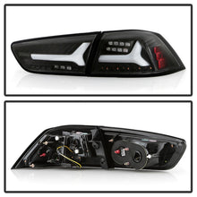 Load image into Gallery viewer, Spyder Mitsubishi Lancer/Evolution X 08-14 V2 LED Tail Lights - Black ALT-YD-ML08V2-SEQ-BK
