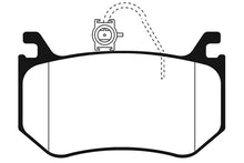 Load image into Gallery viewer, EBC 2016+ Alfa Romeo Giulia 2.9L Twin Turbo Bluestuff Rear Brake Pads
