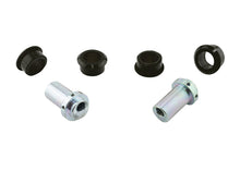 Load image into Gallery viewer, Whiteline 05-08 Subaru Legacy GT / 04-07 Subaru Outback XT Rear Camber adj kit-upper c/arm bushes
