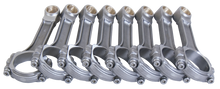 Load image into Gallery viewer, Eagle Chevrolet Small Block 5140 I-Beam Connecting Rod 6.250in w/ 3/8in ARP 8740 (Set of 8)
