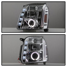 Load image into Gallery viewer, Spyder GMC Yukon 07-14/GMC Yukon XL 07-14 Projector Headlights LED Halo LED Chrome PRO-YD-GY07-HL-C
