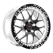 Load image into Gallery viewer, Weld S77 17x10 / 5x4.5 BP / 7.4in. BS Black Wheel (Low Pad) - Black Single Beadlock MT
