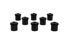 Load image into Gallery viewer, Whiteline 10/65-73 Ford Mustang Rear Spring Eye Rear and Shackle Bushings (35mm OD/12.6mm ID)
