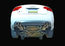 Load image into Gallery viewer, AWE Tuning Audi B7 S4 Touring Edition Exhaust - Polished Silver Tips
