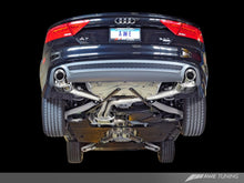 Load image into Gallery viewer, AWE Tuning Audi C7 A7 3.0T Touring Edition Exhaust - Dual Outlet Chrome Silver Tips
