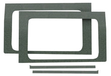 Load image into Gallery viewer, DEI 18-23 Jeep Wrangler JL 2-Door Boom Mat Rear Side Window Trim - 2 Piece - Gray
