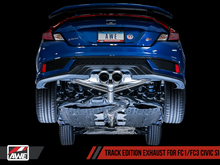 Load image into Gallery viewer, AWE Tuning 2016+ Honda Civic Si Track Edition Exhaust w/Front Pipe &amp; Dual Diamond Black Tips
