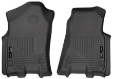 Load image into Gallery viewer, Husky Liners 2019 Ram 1500 Crew Cab WeatherBeater Black Front Row Floor Liners
