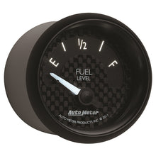 Load image into Gallery viewer, Autometer GT Series 52mm Short Sweep Electronic 240-33 ohms Fuel Level (For use w/ 3262)
