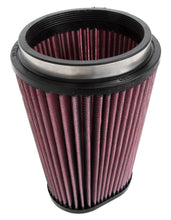 Load image into Gallery viewer, K&amp;N Universal Round Clamp-On Air Filter 4-1/2in FLG, 5-7/8in B, 3-1/4in X 4-1/2in T, 8in H
