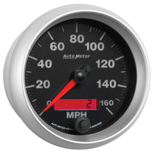 Load image into Gallery viewer, Autometer Electric Programmable 85.7mm Speedometer 160MPH
