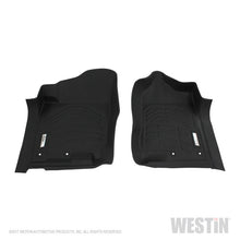 Load image into Gallery viewer, Westin 2016-2017 Nissan Titan / Titan XD Wade Sure-Fit Floor Liners Front - Black
