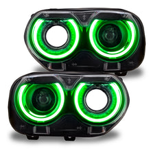 Load image into Gallery viewer, Oracle 15-21 Dodge Challenger RGB+W Headlight DRL Upgrade Kit - ColorSHIFT
