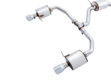 Load image into Gallery viewer, AWE Tuning 18-21 Volkswagen Jetta GLI Mk7 Touring Exhaust - Chrome Silver Tips (Fits High-Flow DP)
