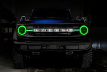 Load image into Gallery viewer, Oracle 21-22 Ford Bronco Headlight Halo Kit w/DRL Bar - Base Headlights ColorSHIFT -w/2.0 Controller
