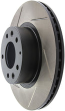 Load image into Gallery viewer, StopTech Power Slot 93-95 Mazda RX-7 SportStop Slotted Front Right Rotor
