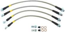 Load image into Gallery viewer, StopTech Toyota 08-10 Land Cruiser/07-11 Tundra Rear Stainless Steel Brake Line Kit
