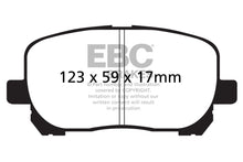 Load image into Gallery viewer, EBC 02-08 Pontiac Vibe 1.8 Ultimax2 Front Brake Pads
