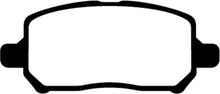 Load image into Gallery viewer, EBC 05-10 Chevrolet Cobalt 2.2 4 Lug Greenstuff Front Brake Pads
