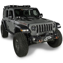 Load image into Gallery viewer, Rugged Ridge 18-20 Jeep Wrangler JL/JT Arcus Front Bumper Set w/ Overrider
