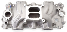 Load image into Gallery viewer, Edelbrock Intake Manifold Single Quad Perf RPM Chevrolet 348/409 Inwin Big Block Small Port
