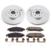 Load image into Gallery viewer, Power Stop 17-18 Cadillac XT5 Front Z17 Evolution Geomet Coated Brake Kit
