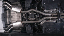 Load image into Gallery viewer, Stainless Works 2016-18 Cadillac CTS-V Sedan Catback System Resonated X-Pipe Dual-Mode Mufflers
