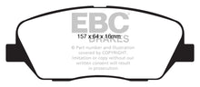 Load image into Gallery viewer, EBC 08-11 Kia Borrego 3.8 Greenstuff Front Brake Pads
